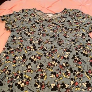 Minnie and Mickey Mouse Lularoe Carly Swing Dress!